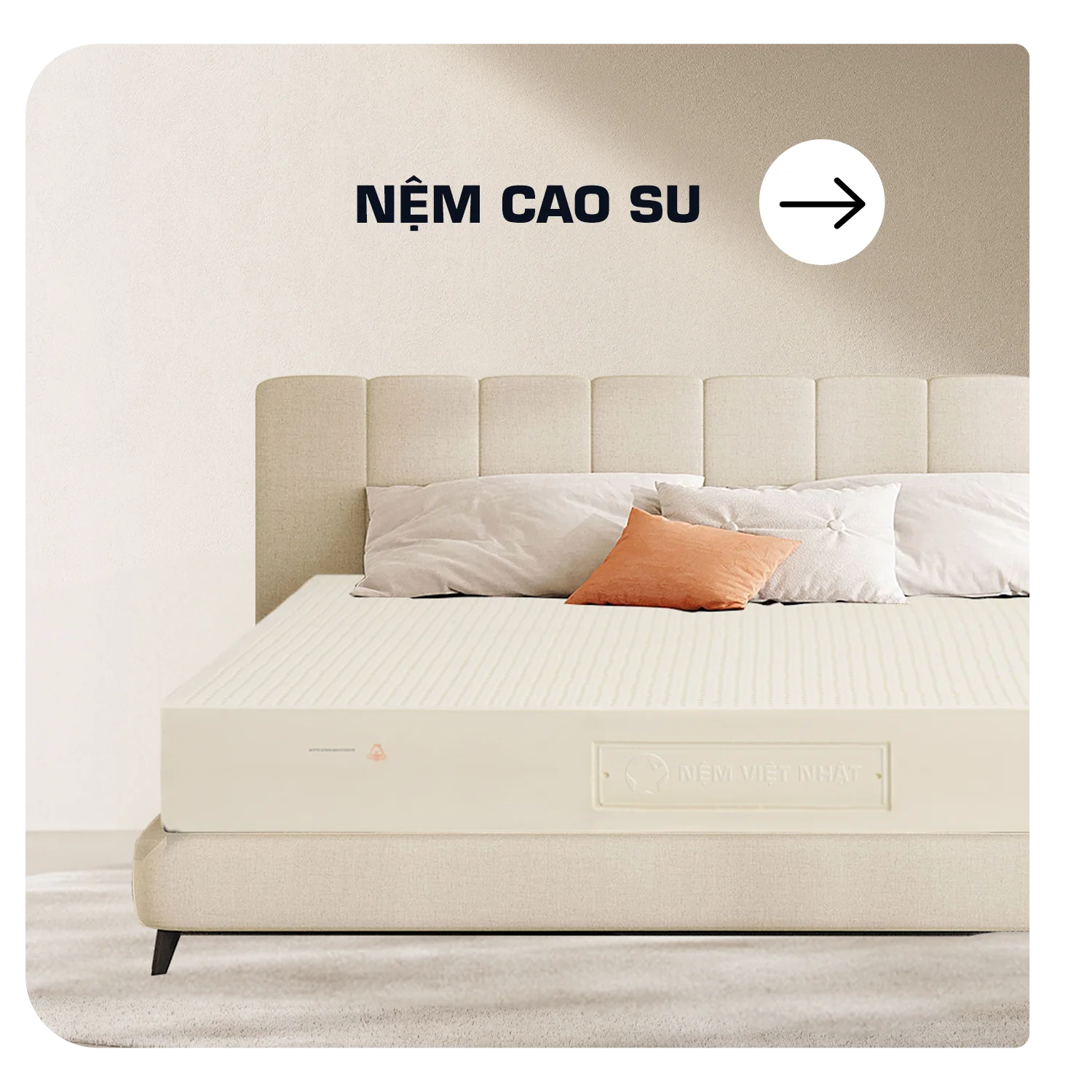 Danh mục Nệm cao su